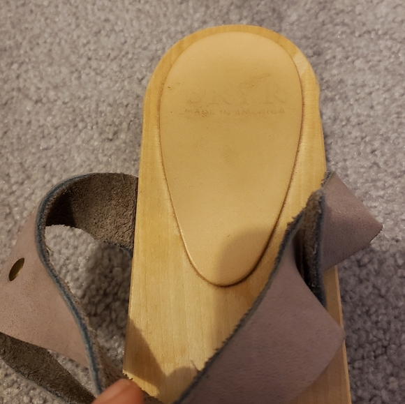 Bryr Rachel Sandal Clog Mid Heel - Picture 4 of 5